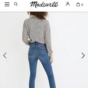 NWT madewell skinny jeans